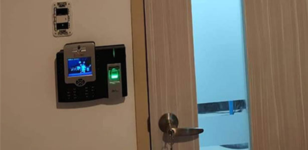 Touch Free Door Access with Face Recognition for Main Door Security System