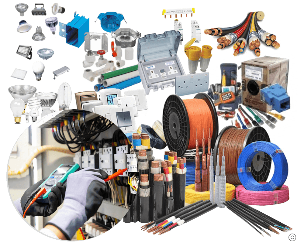 Electrical Parts Supply Equipment, PVC & PPR Pipes, Electrical Services